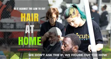 Is Cutting Hair at Home Legal? Understanding the Rules and Regulations