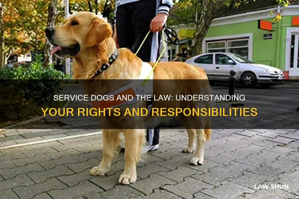 is it against the law to deny a service dog