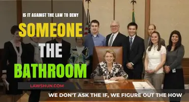Is Denying Bathroom Access Illegal? Understanding Your Rights and the Law
