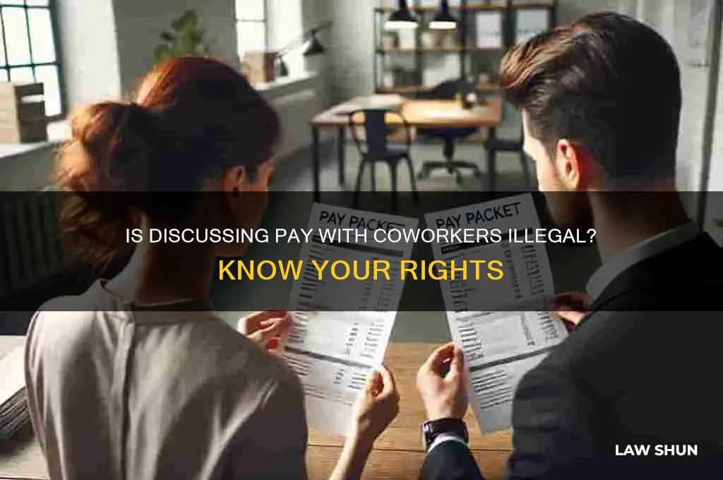 is it against the law to discuss pay with coworkers