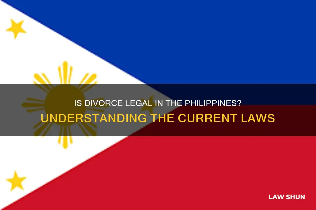 is it against the law to divorce in the philippines