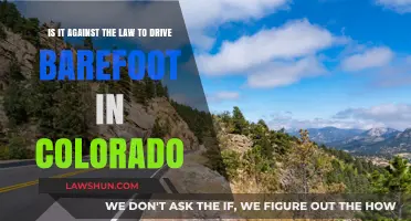 Barefoot Driving in Colorado: Legal or Breaking the Law?