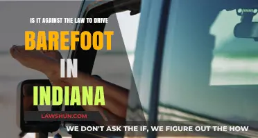 Driving Barefoot in Indiana: Legal or Illegal? What You Need to Know