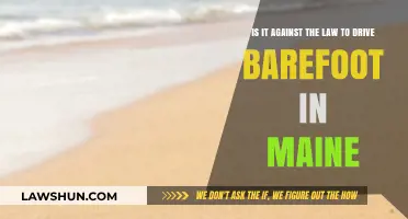 Barefoot Driving in Maine: Legal or Breaking the Law?