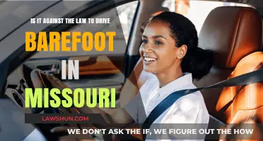 Driving Barefoot in Missouri: Legal or Against the Law?