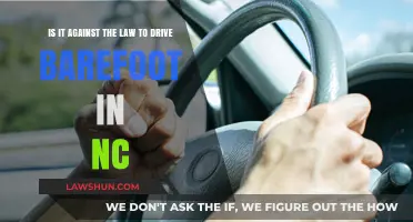 Is Driving Barefoot in North Carolina Legal? Find Out Here