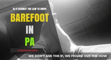 Is Driving Barefoot in PA Legal? Uncovering the Truth