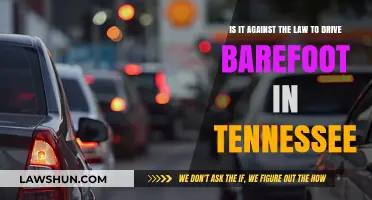 Barefoot Driving in Tennessee: Legal or Against the Law?