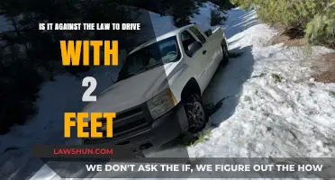 Is Driving with Two Feet Legal? Exploring the Law and Safety