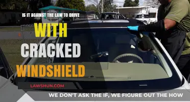 Driving with a Cracked Windshield: Legal or Illegal?