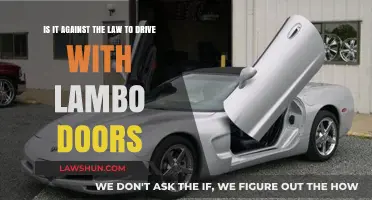 Are Lambo Doors Legal? Driving with Vertical Doors Explained
