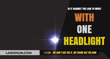 Driving with One Headlight: Legal or Illegal? What You Need to Know