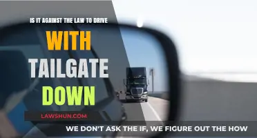 Driving with Tailgate Down: Legal or Illegal? Expert Insights