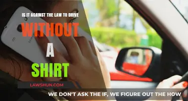 Driving Shirtless: Legal or Illegal? Understanding the Law