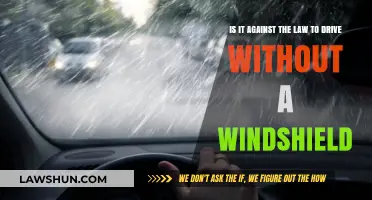Driving Without a Windshield: Legal or Illegal? What You Need to Know