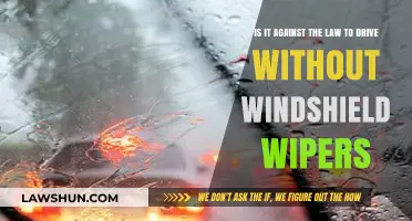 Driving Without Windshield Wipers: Legal or Lawbreaking?