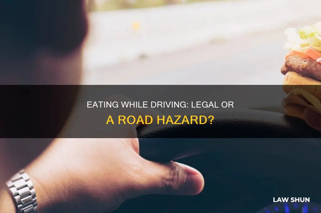 is it against the law to eat while you