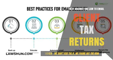 Avoid Legal Trouble: Understand Tax Return Email Laws