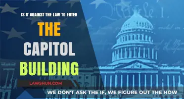 Is Entering the Capitol Building Illegal? Legal Insights Explained