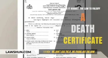 Is Falsifying a Death Certificate Illegal? Legal Consequences Explained