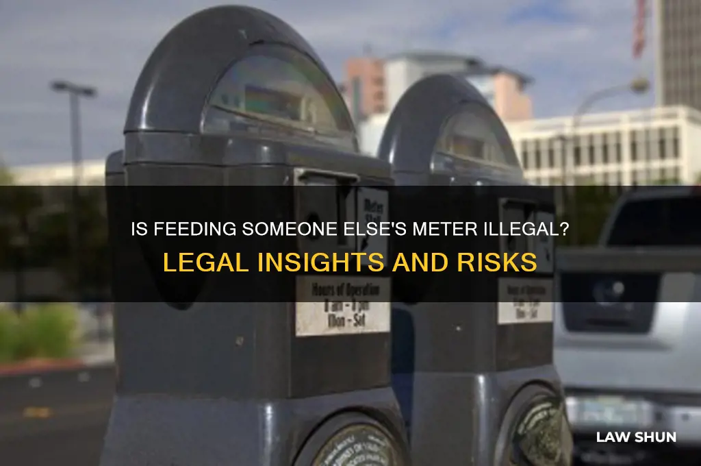is it against the law to feed other people