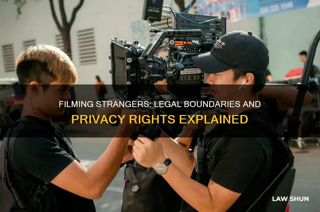 is it against the law to film people