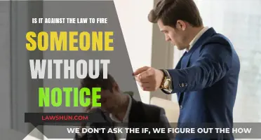 Is Firing Without Notice Legal? Understanding Employment Termination Laws