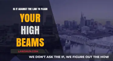 Is Flashing High Beams Illegal? Understanding the Law and Safety
