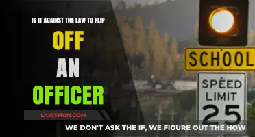 Is Flipping Off a Police Officer Illegal? Know Your Rights