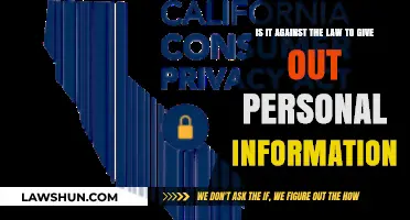 Is Sharing Personal Information Illegal? Legal Boundaries Explained