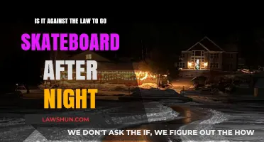 Is Nighttime Skateboarding Legal? Understanding Local Laws and Restrictions