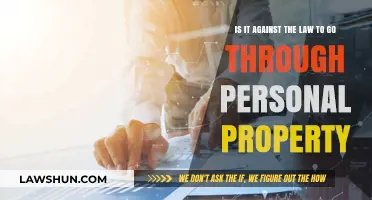 Is Searching Personal Property Legal? Understanding Your Rights and Limits