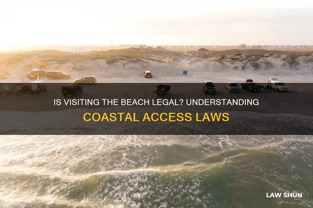is it against the law to go to the beach