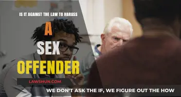Harassing Sex Offenders: Legal Boundaries and Potential Consequences Explained