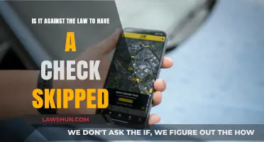 Is Skipping a Check Legal? Understanding the Law and Consequences