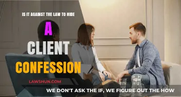 Is Hiding Client Confessions Legal? Understanding Attorney-Client Privilege Boundaries