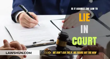 Lying in Court: Legal Consequences and Perjury Explained