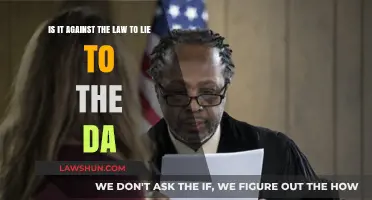 Is Lying to the DA Illegal? Understanding Legal Consequences