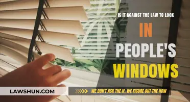 Is Window Peeping Legal? Understanding Privacy Laws and Boundaries