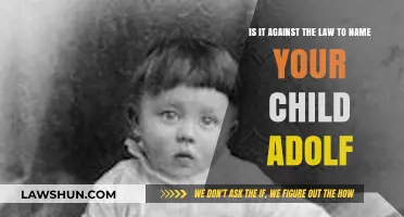Is Naming Your Child Adolf Legal? Exploring the Law and Ethics