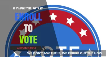 Is Failing to Enroll to Vote a Legal Offense?