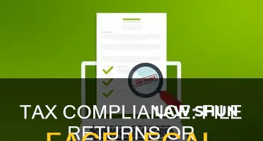 is it against the law to not file tax returns