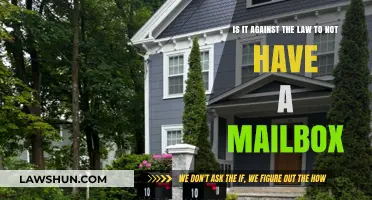 Is It Illegal to Not Have a Mailbox? Legal Insights
