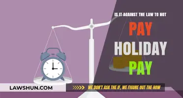 Is Skipping Holiday Pay Legal? Understanding Your Rights and Obligations