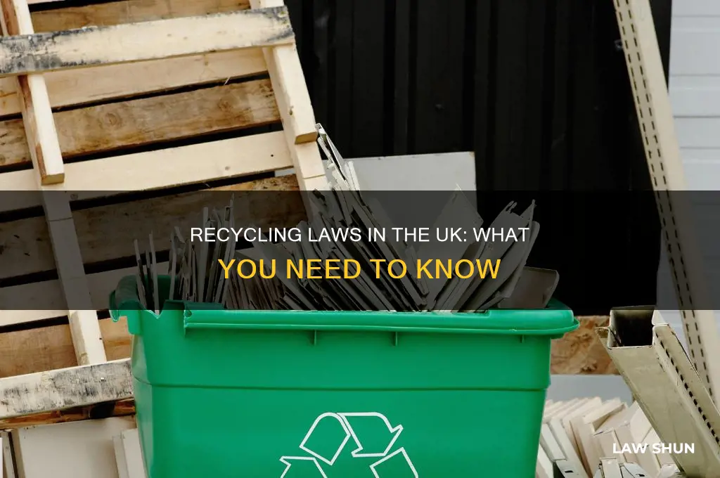 is it against the law to not recycle uk