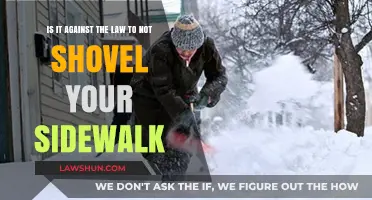 Legal Consequences of Unshoveled Sidewalks: What You Need to Know