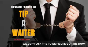 Is Skipping the Tip for Waiters Legally Allowed?
