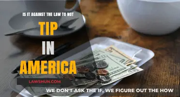Is Skipping Tips in America Legally Allowed? Exploring Tipping Laws