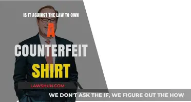Is Owning a Counterfeit Shirt Illegal? Legal Insights Explained
