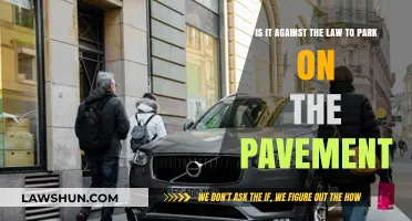 Is Parking on the Pavement Illegal? Understanding the Law and Consequences